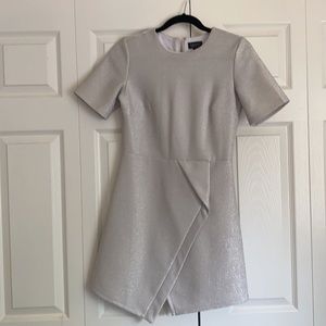 Silver top shop party dress